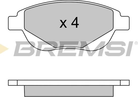 Simer 1125 - Гальмівні колодки, дискові гальма autozip.com.ua