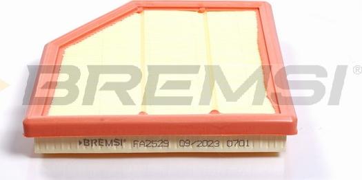 Bremsi FA2529 - Повітряний фільтр autozip.com.ua