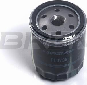 Bremsi FL0738 - Масляний фільтр autozip.com.ua