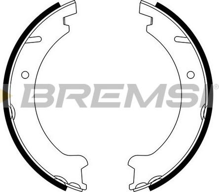 Bremsi GF0606 - Комплект гальм, ручник, парковка autozip.com.ua