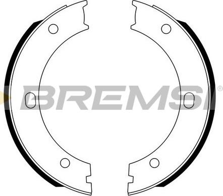 Bremsi GF0131 - Комплект гальм, ручник, парковка autozip.com.ua