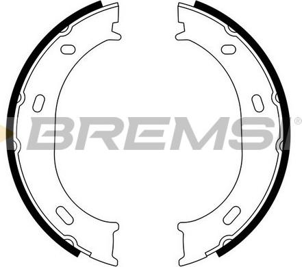 Bremsi GF0306 - Комплект гальм, ручник, парковка autozip.com.ua
