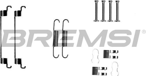 Bremsi SK5072 - Комплектуючі, барабанний гальмівний механізм autozip.com.ua
