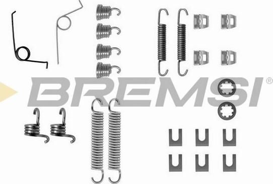 Bremsi SK0545 - Комплектуючі, барабанний гальмівний механізм autozip.com.ua