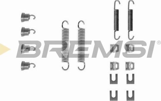 Bremsi SK0550 - Комплектуючі, барабанний гальмівний механізм autozip.com.ua