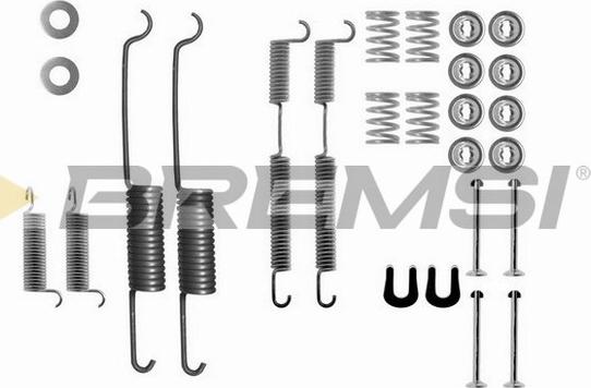 Bremsi SK0518 - Комплектуючі, барабанний гальмівний механізм autozip.com.ua