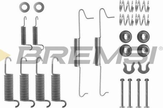 Bremsi SK0526 - Комплектуючі, барабанний гальмівний механізм autozip.com.ua