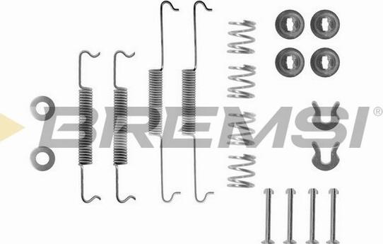 Bremsi SK0522 - Комплектуючі, барабанний гальмівний механізм autozip.com.ua