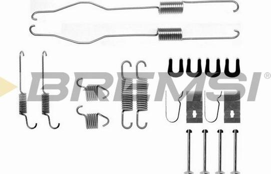 Bremsi SK0694 - Комплектуючі, барабанний гальмівний механізм autozip.com.ua