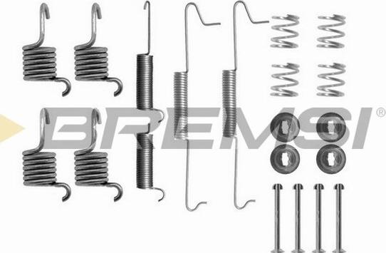 Bremsi SK0649 - Комплектуючі, барабанний гальмівний механізм autozip.com.ua