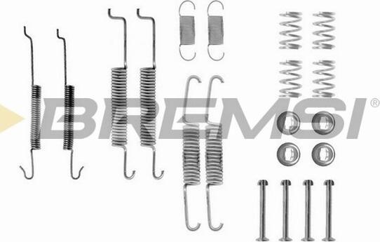 Bremsi SK0680 - Комплектуючі, барабанний гальмівний механізм autozip.com.ua