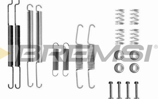 Bremsi SK0681 - Комплектуючі, барабанний гальмівний механізм autozip.com.ua