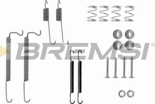 Bremsi SK0628 - Комплектуючі, барабанний гальмівний механізм autozip.com.ua