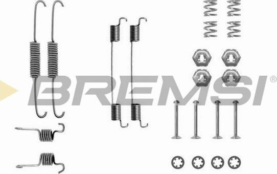 Bremsi SK0674 - Комплектуючі, барабанний гальмівний механізм autozip.com.ua