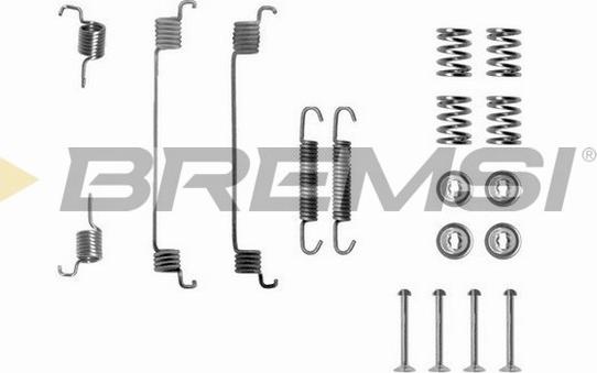 Bremsi SK0672 - Комплектуючі, барабанний гальмівний механізм autozip.com.ua