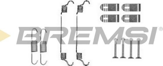 Bremsi SK0019 - Комплектуючі, барабанний гальмівний механізм autozip.com.ua