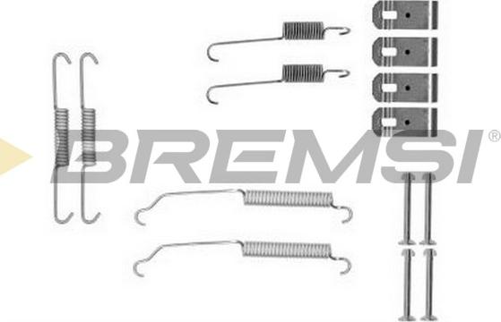 Bremsi SK0015 - Комплектуючі, барабанний гальмівний механізм autozip.com.ua