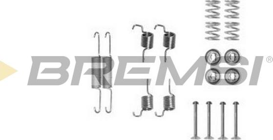 Bremsi SK0011 - Комплектуючі, барабанний гальмівний механізм autozip.com.ua