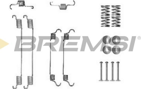 Bremsi SK0034 - Комплектуючі, барабанний гальмівний механізм autozip.com.ua