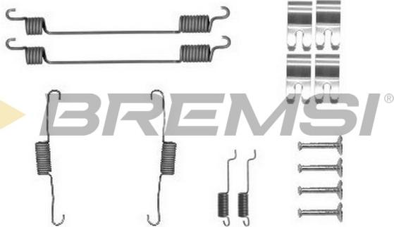 Bremsi SK0030 - Комплектуючі, барабанний гальмівний механізм autozip.com.ua