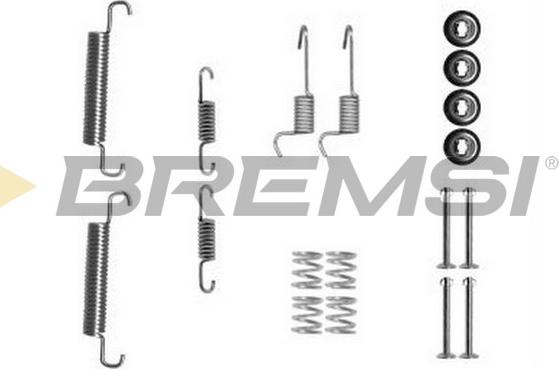 Bremsi SK0894 - Комплектуючі, барабанний гальмівний механізм autozip.com.ua