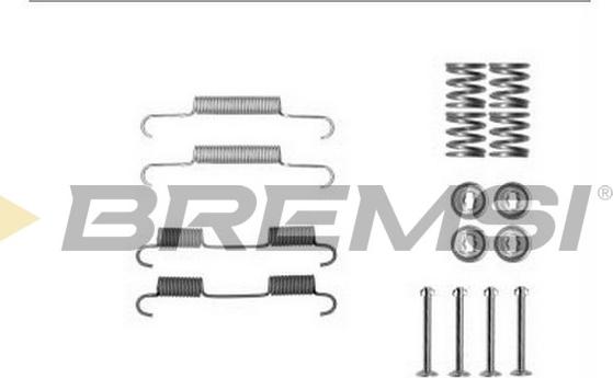 Bremsi SK0896 - Комплектуючі, барабанний гальмівний механізм autozip.com.ua