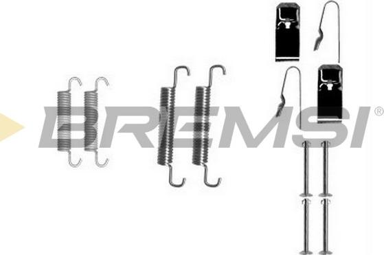 Bremsi SK0890 - Комплектуючі, барабанний гальмівний механізм autozip.com.ua