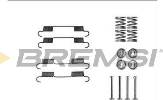 Bremsi SK0897 - Комплектуючі, барабанний гальмівний механізм autozip.com.ua