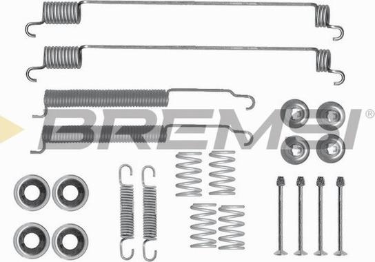 Bremsi SK0843 - Комплектуючі, барабанний гальмівний механізм autozip.com.ua