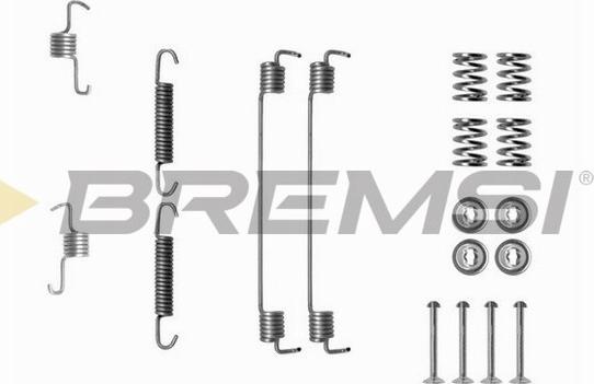 Bremsi SK0819 - Комплектуючі, барабанний гальмівний механізм autozip.com.ua