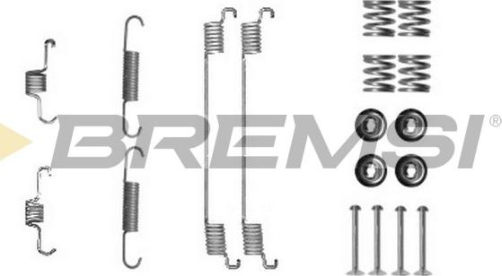 Bremsi SK0889 - Комплектуючі, барабанний гальмівний механізм autozip.com.ua