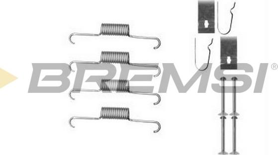 Bremsi SK0884 - Комплектуючі, барабанний гальмівний механізм autozip.com.ua