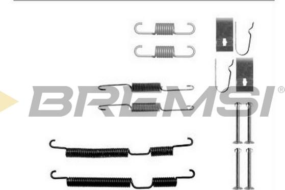 Bremsi SK0885 - Комплектуючі, барабанний гальмівний механізм autozip.com.ua