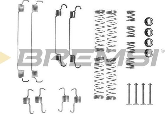 Bremsi SK0835 - Комплектуючі, барабанний гальмівний механізм autozip.com.ua