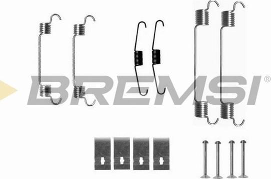 Bremsi SK0833 - Комплектуючі, барабанний гальмівний механізм autozip.com.ua