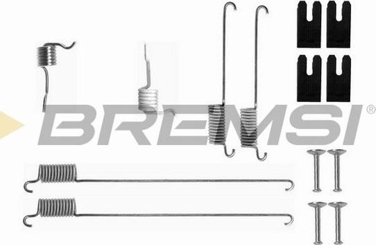 Bremsi SK0829 - Комплектуючі, барабанний гальмівний механізм autozip.com.ua
