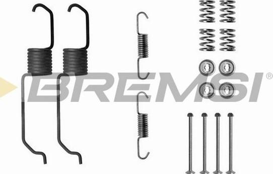 Bremsi SK0825 - Комплектуючі, барабанний гальмівний механізм autozip.com.ua