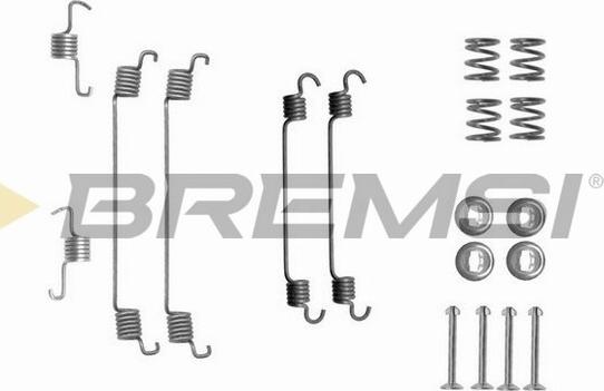 Bremsi SK0820 - Комплектуючі, барабанний гальмівний механізм autozip.com.ua