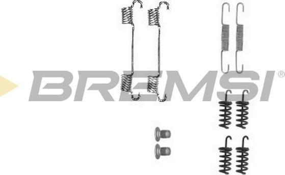 Bremsi SK0874 - Комплектуючі, барабанний гальмівний механізм autozip.com.ua