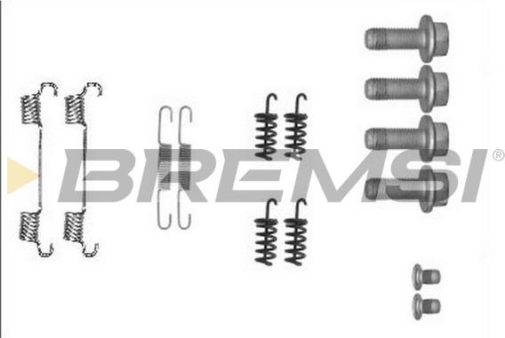 Bremsi SK0878 - Комплектуючі, барабанний гальмівний механізм autozip.com.ua