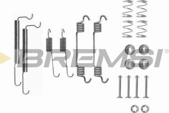 Bremsi SK0709 - Комплектуючі, барабанний гальмівний механізм autozip.com.ua