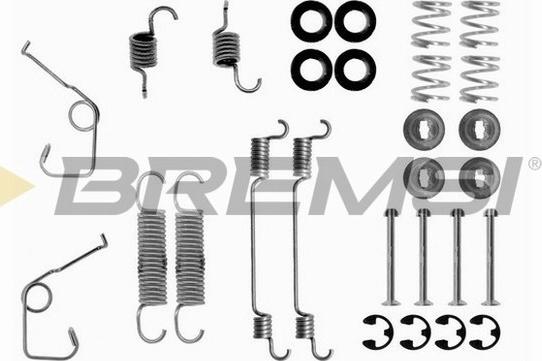 Bremsi SK0705 - Комплектуючі, барабанний гальмівний механізм autozip.com.ua
