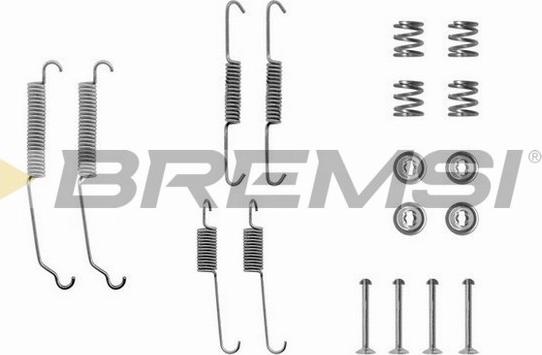 Bremsi SK0701 - Комплектуючі, барабанний гальмівний механізм autozip.com.ua