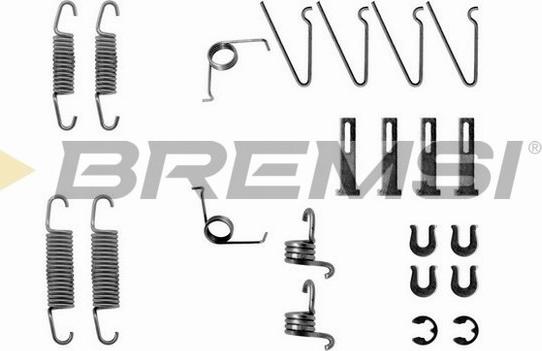 Bremsi SK0703 - Комплектуючі, барабанний гальмівний механізм autozip.com.ua
