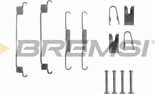 Bremsi SK0789 - Комплектуючі, барабанний гальмівний механізм autozip.com.ua