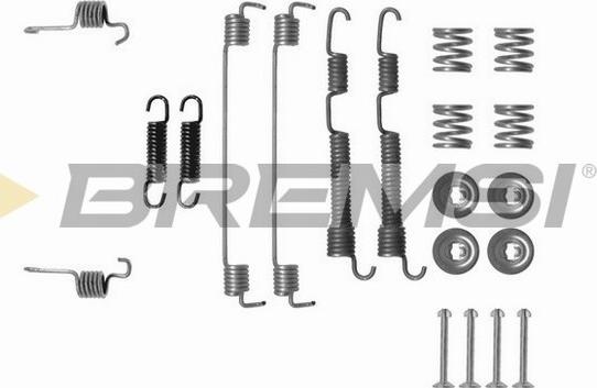 Bremsi SK0785 - Комплектуючі, барабанний гальмівний механізм autozip.com.ua