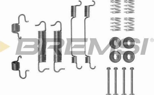 Bremsi SK0780 - Комплектуючі, барабанний гальмівний механізм autozip.com.ua