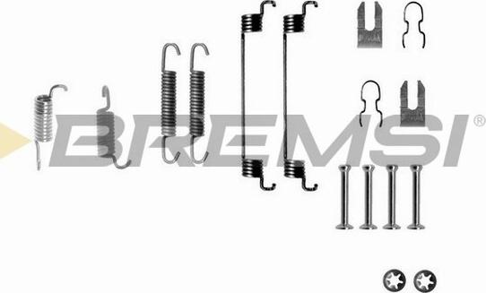 Bremsi SK0783 - Комплектуючі, барабанний гальмівний механізм autozip.com.ua