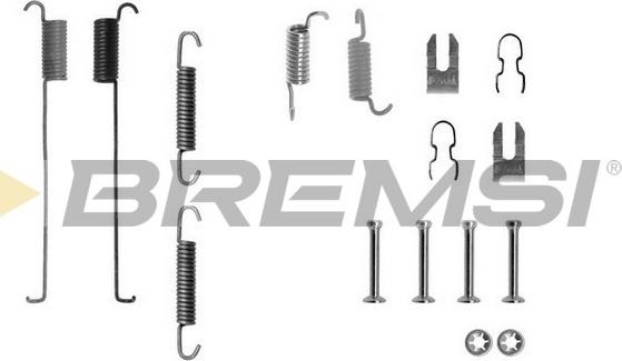 Bremsi SK0739 - Комплектуючі, барабанний гальмівний механізм autozip.com.ua