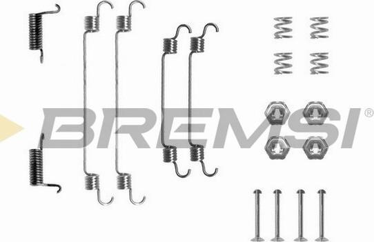 Bremsi SK0737 - Комплектуючі, барабанний гальмівний механізм autozip.com.ua